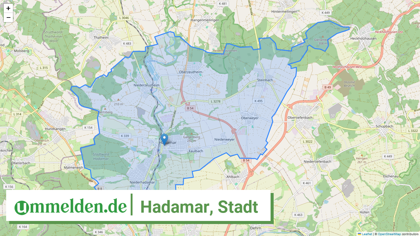 065330007007 Hadamar Stadt