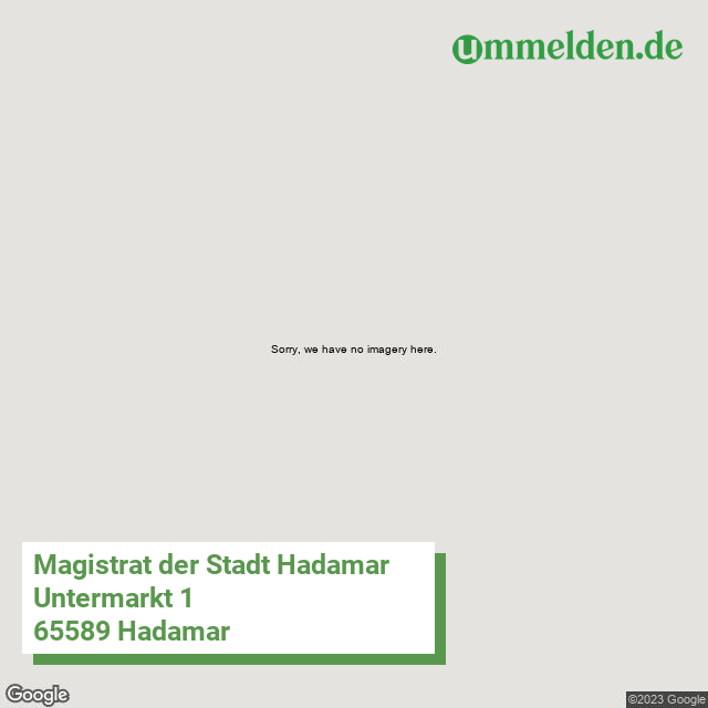 065330007007 streetview amt Hadamar Stadt