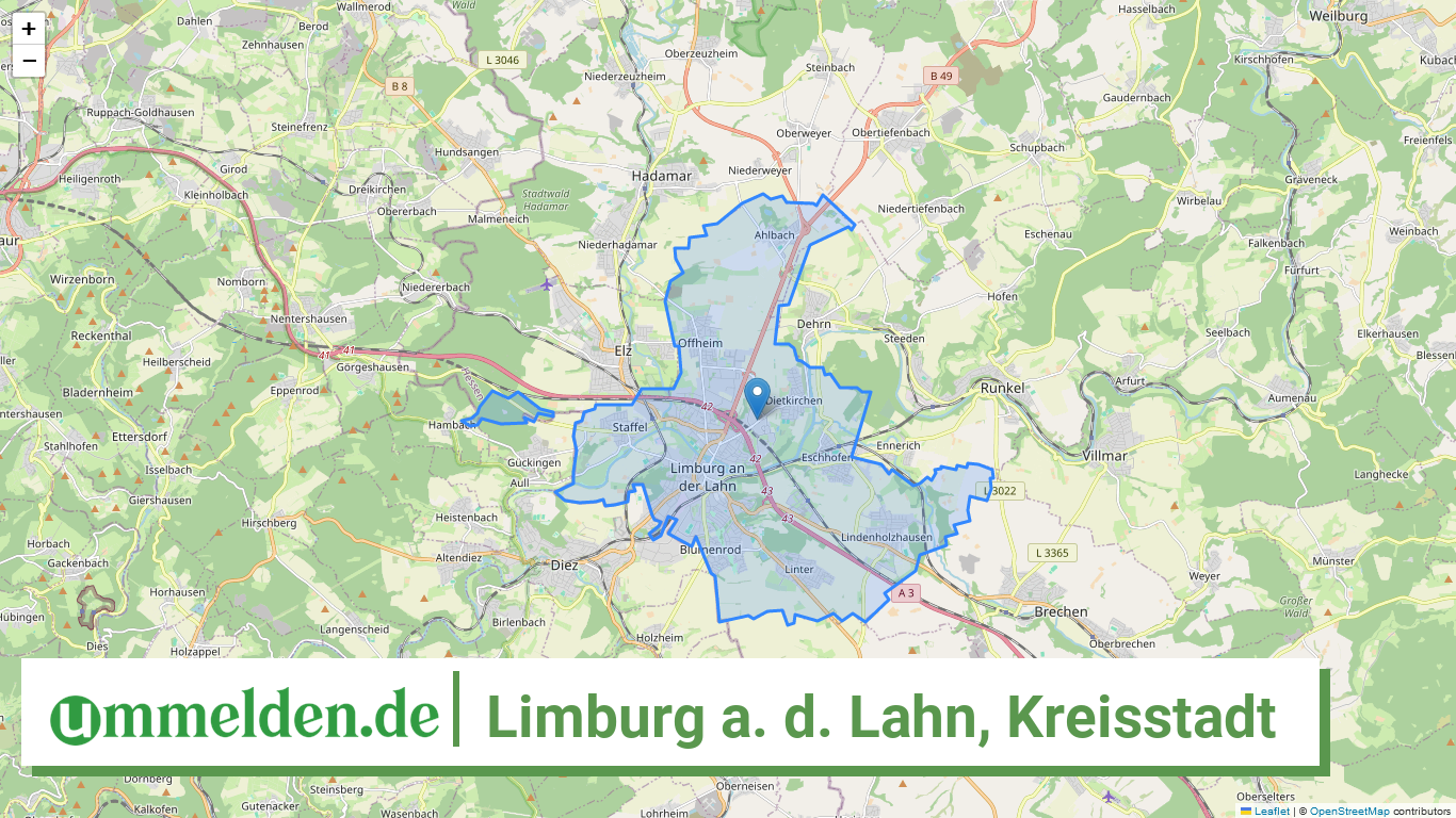 065330009009 Limburg a. d. Lahn Kreisstadt