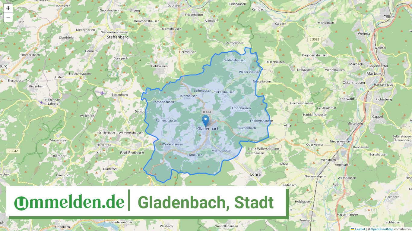 065340010010 Gladenbach Stadt