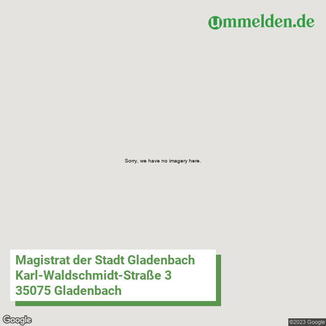 065340010010 streetview amt Gladenbach Stadt