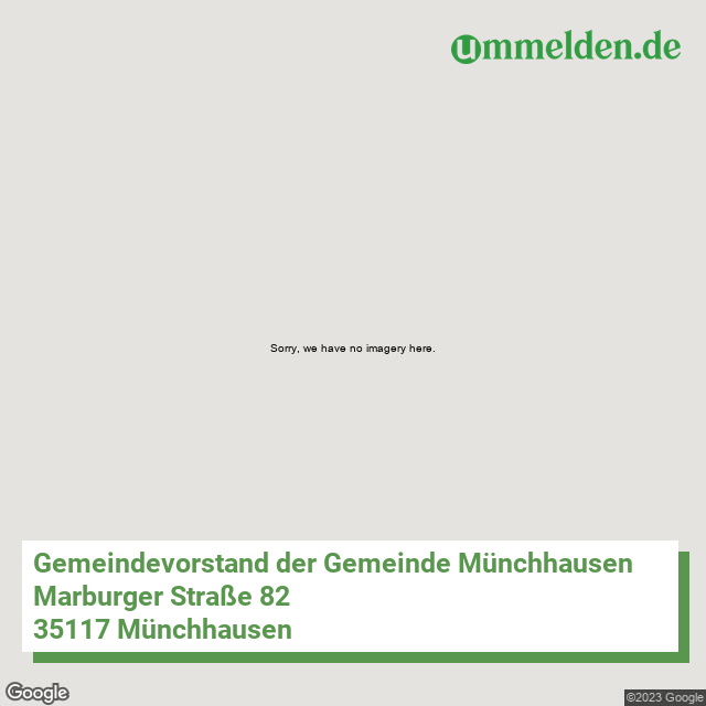 065340015015 streetview amt Muenchhausen