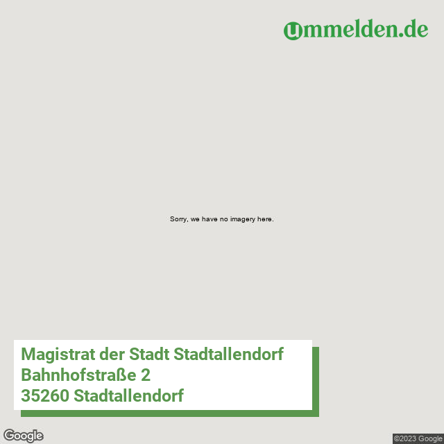 065340018018 streetview amt Stadtallendorf Stadt