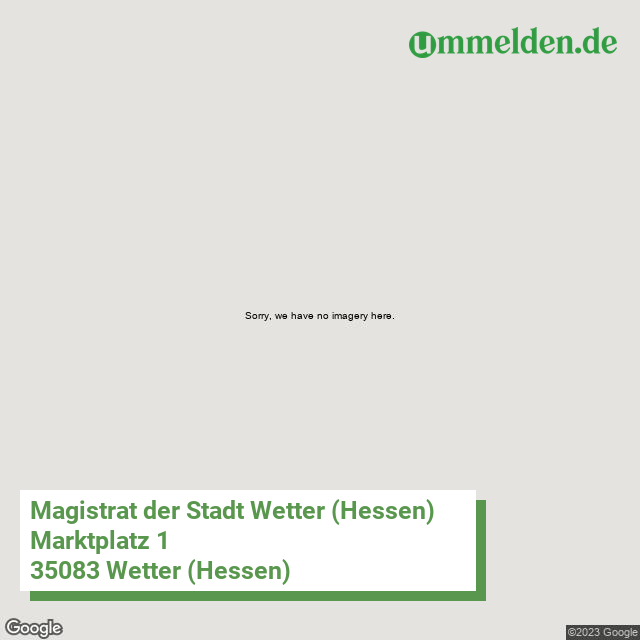 065340021021 streetview amt Wetter Hessen Stadt