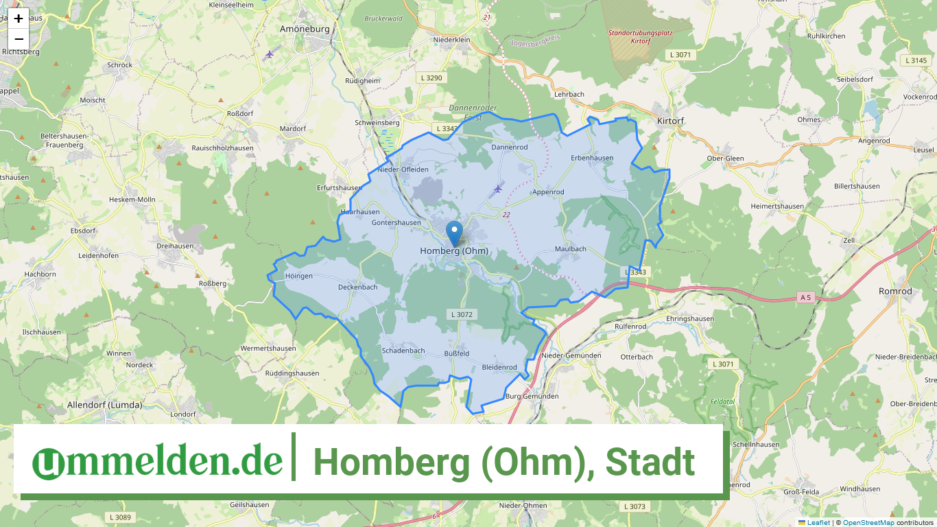 065350009009 Homberg Ohm Stadt