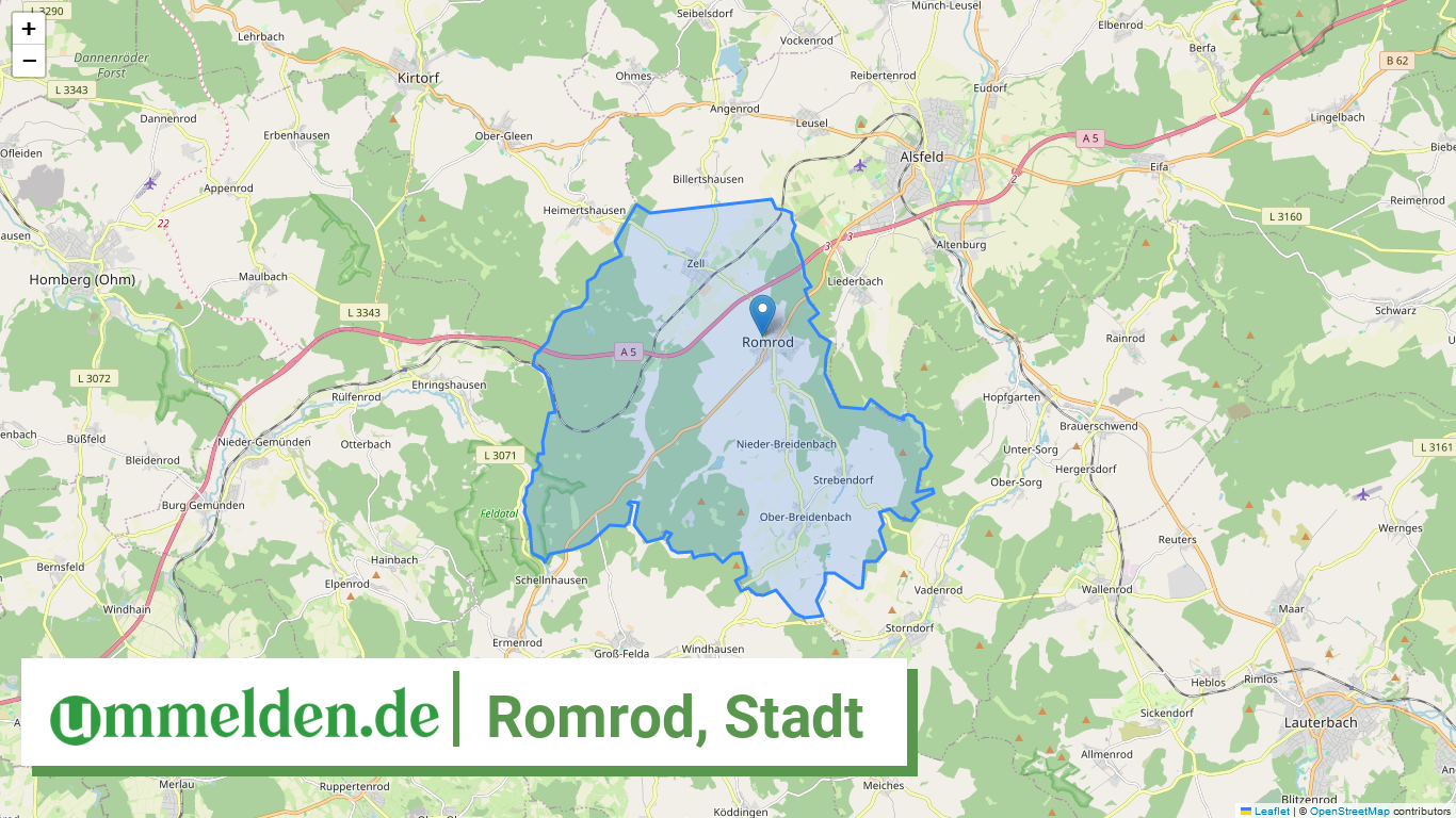 065350014014 Romrod Stadt