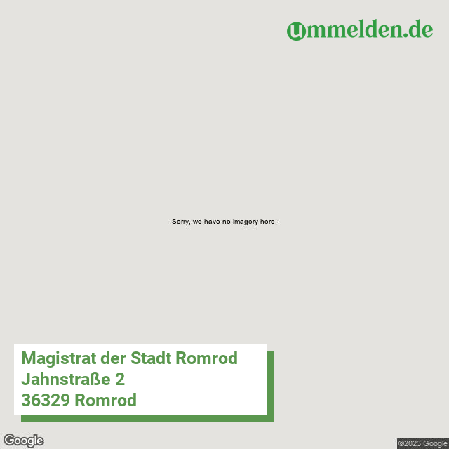 065350014014 streetview amt Romrod Stadt