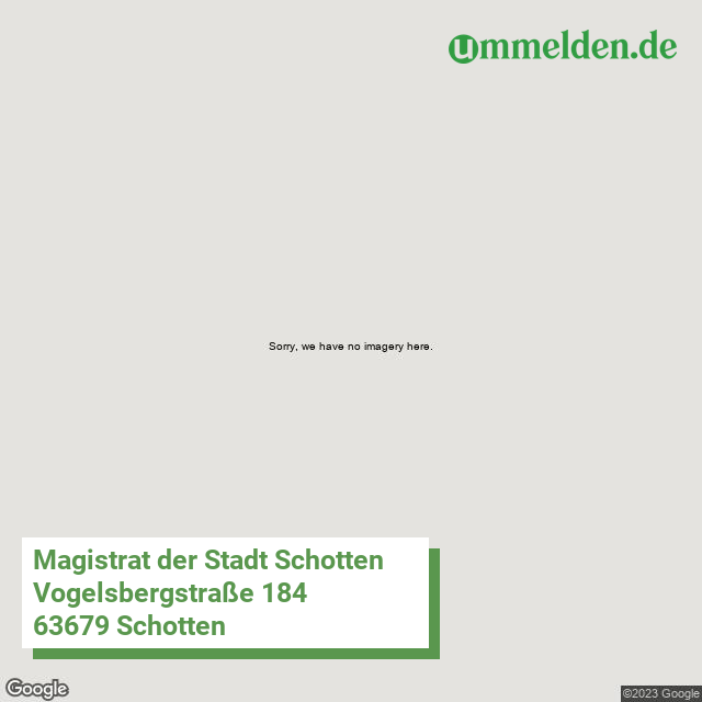 065350016016 streetview amt Schotten Stadt