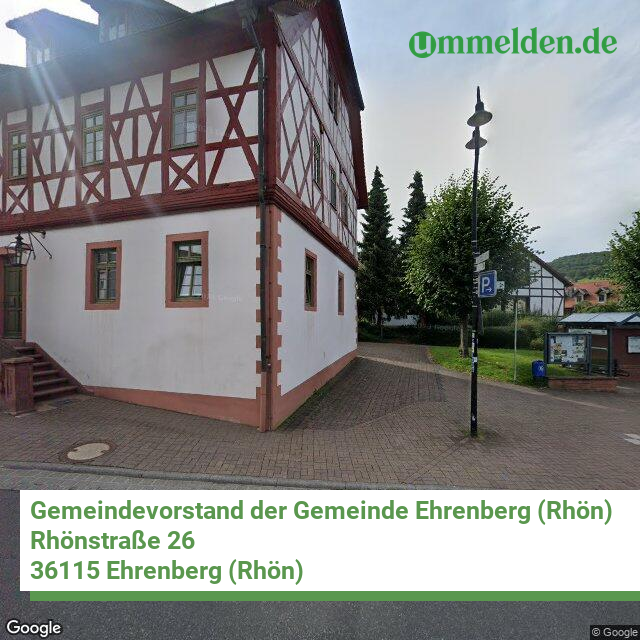 066310005005 streetview amt Ehrenberg Rhoen