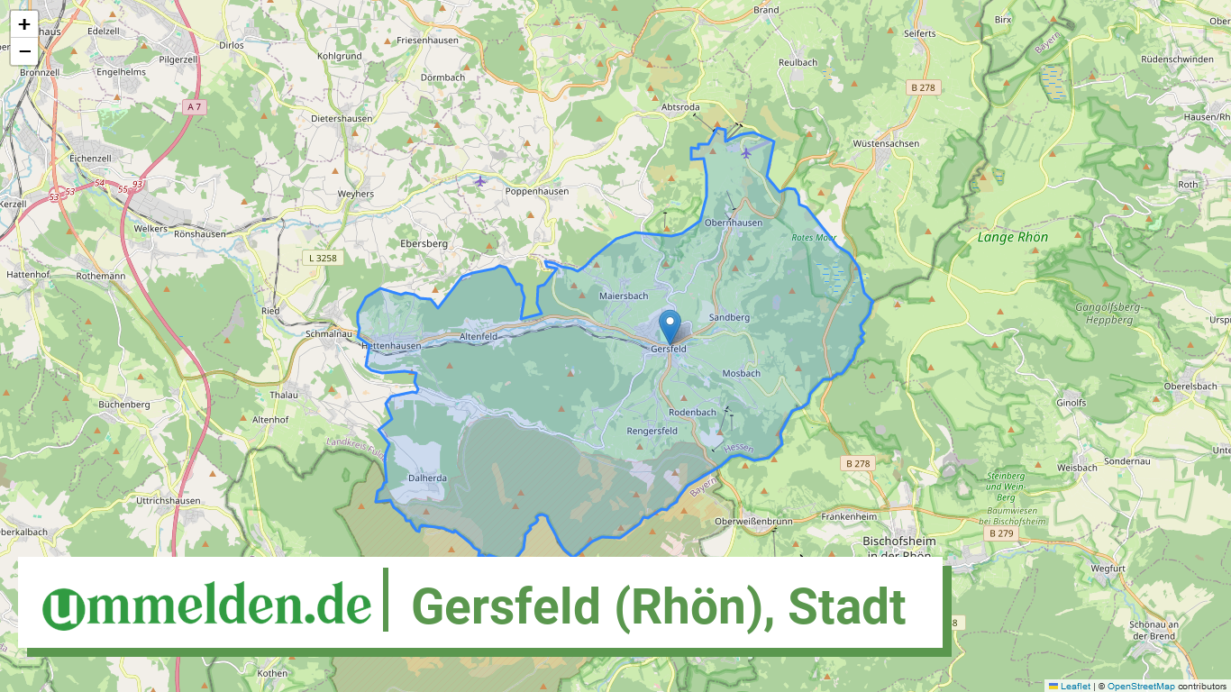 066310010010 Gersfeld Rhoen Stadt