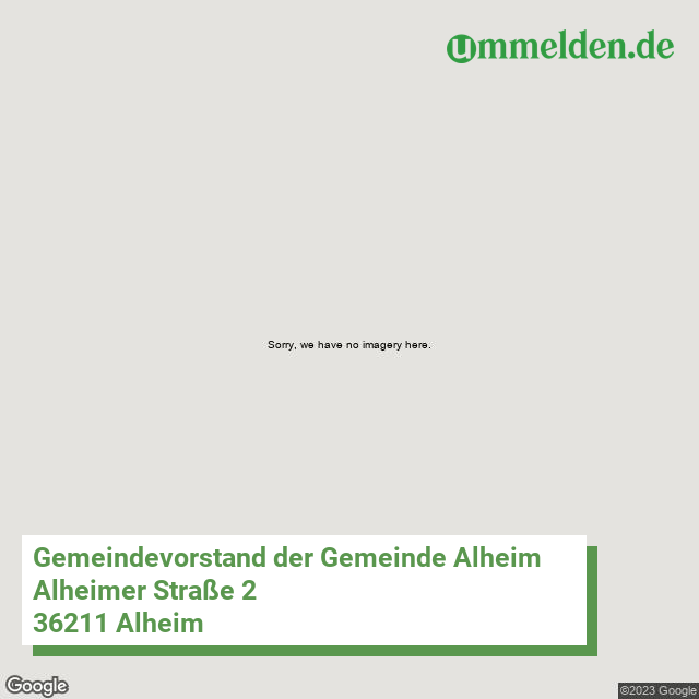 066320001001 streetview amt Alheim