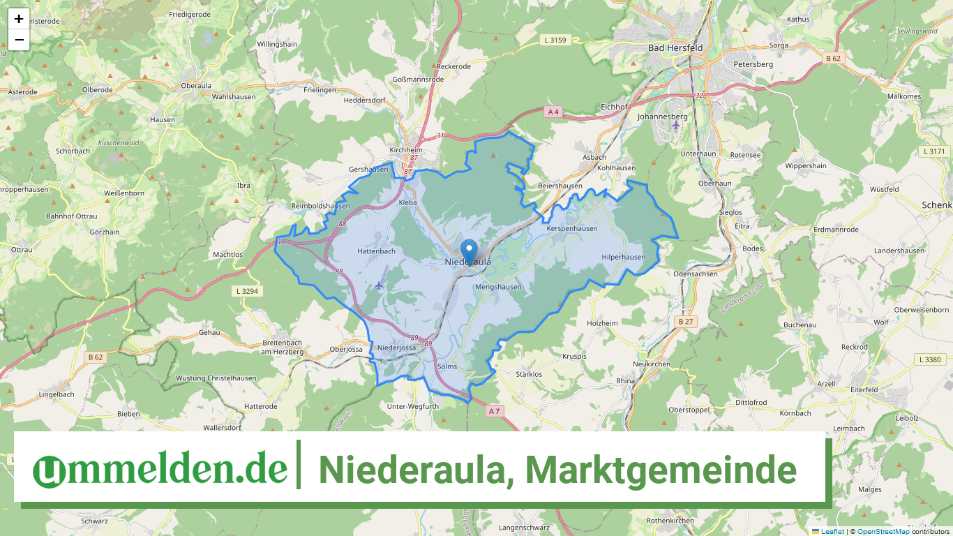 066320015015 Niederaula Marktgemeinde