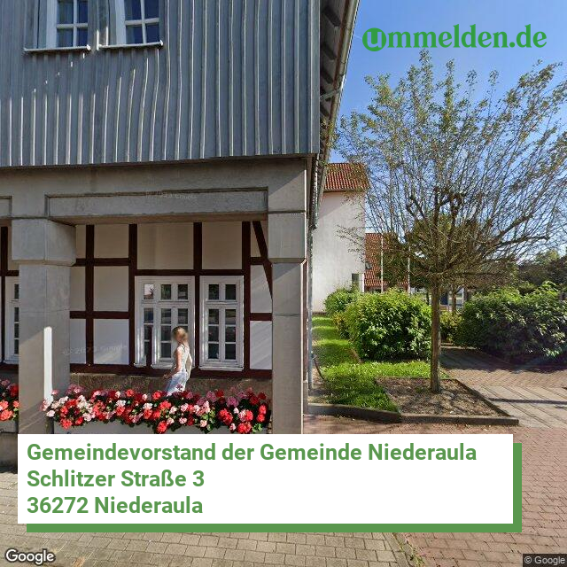 066320015015 streetview amt Niederaula Marktgemeinde