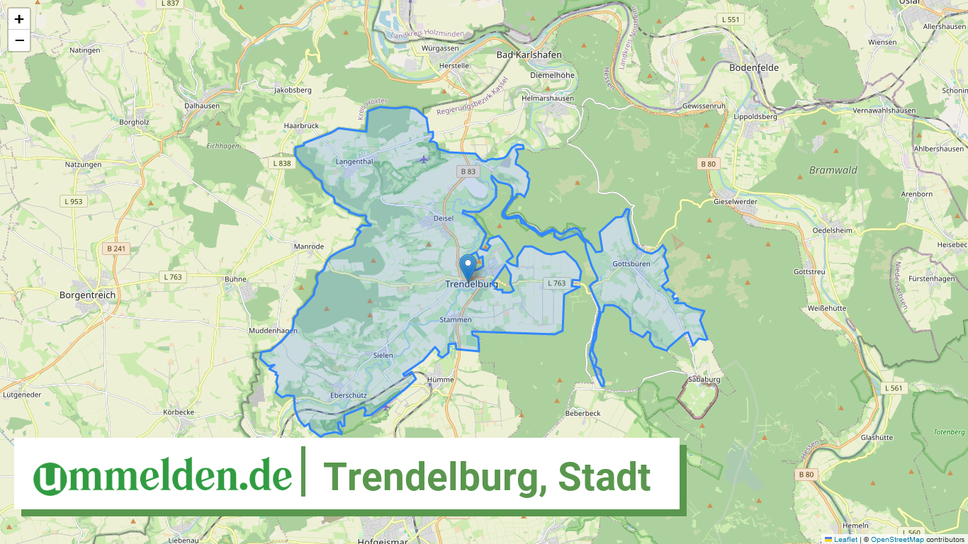 066330025025 Trendelburg Stadt