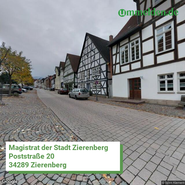 066330029029 streetview amt Zierenberg Stadt