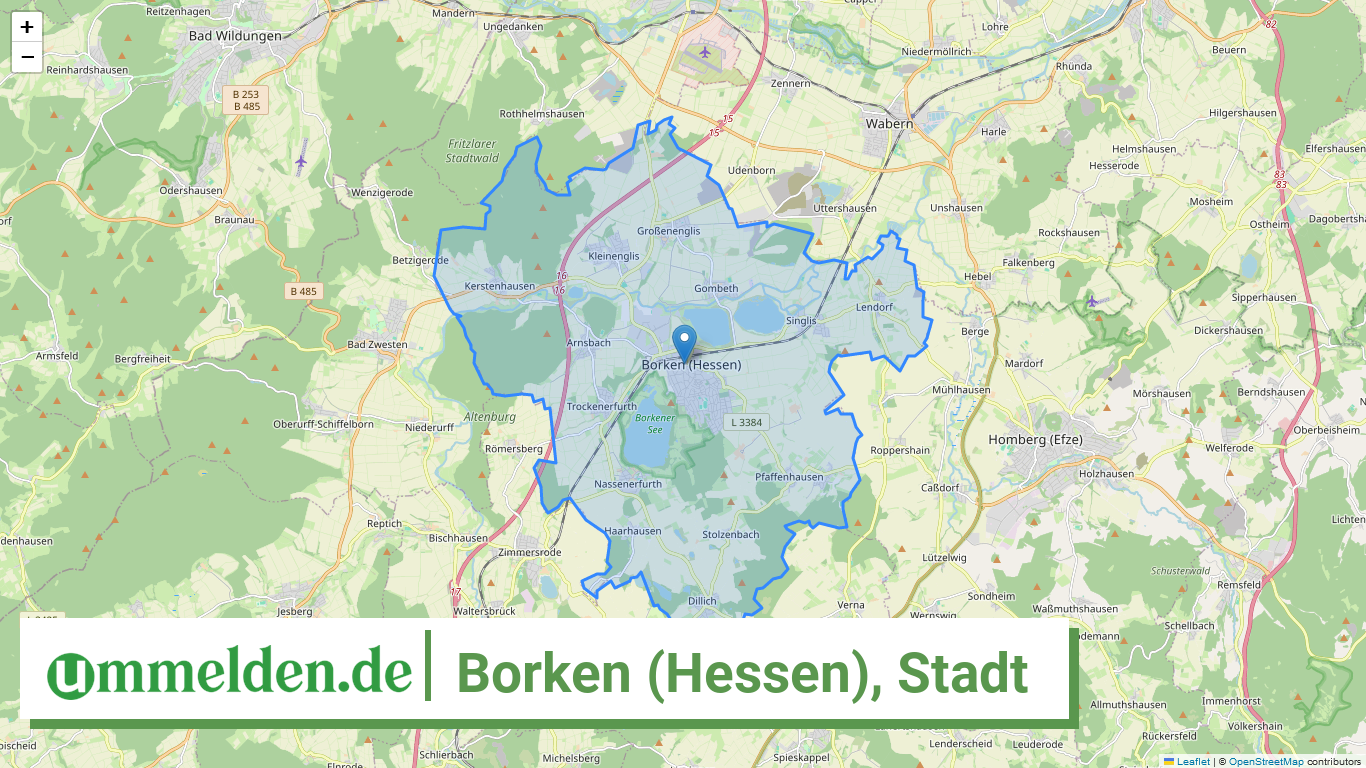 066340001001 Borken Hessen Stadt