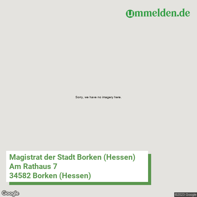 066340001001 streetview amt Borken Hessen Stadt