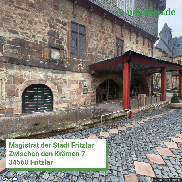 066340005005 streetview amt Fritzlar Dom und Kaiserstadt