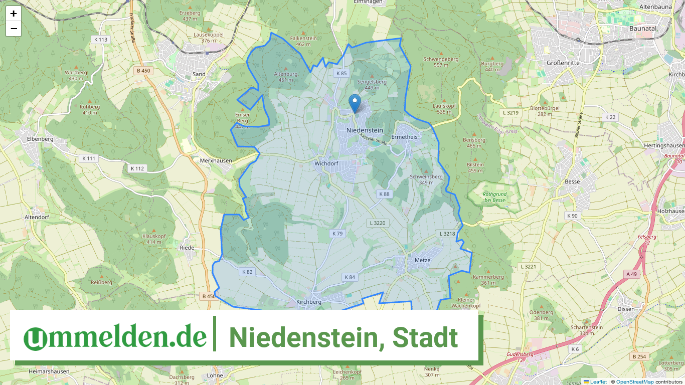 066340018018 Niedenstein Stadt