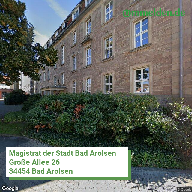 066350002002 streetview amt Bad Arolsen Stadt