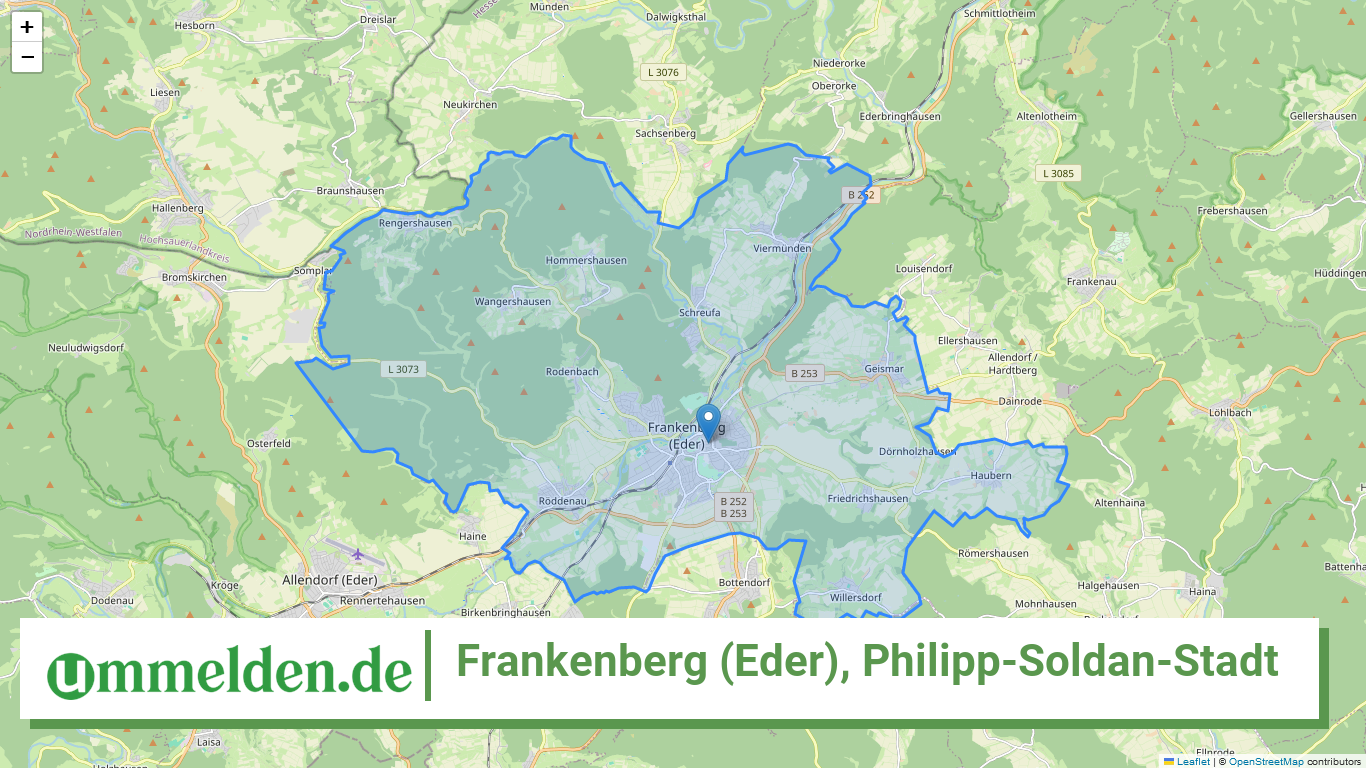 066350011011 Frankenberg Eder Philipp Soldan Stadt