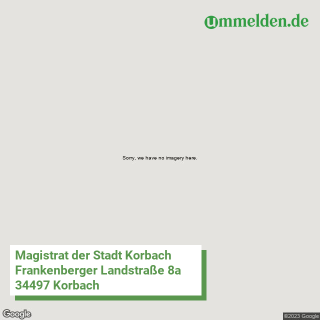 066350015015 streetview amt Korbach Hansestadt Kreisstadt