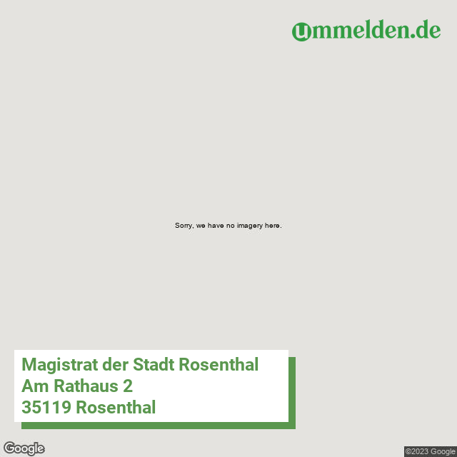 066350017017 streetview amt Rosenthal Stadt