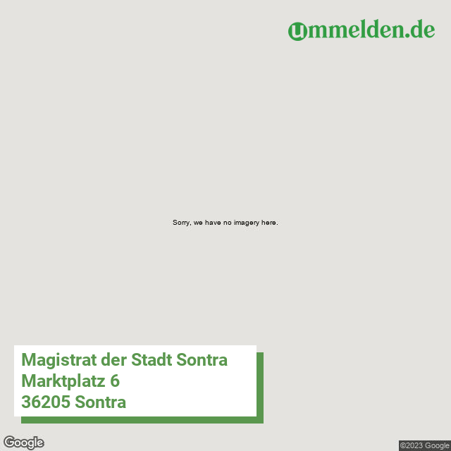 066360011011 streetview amt Sontra Stadt