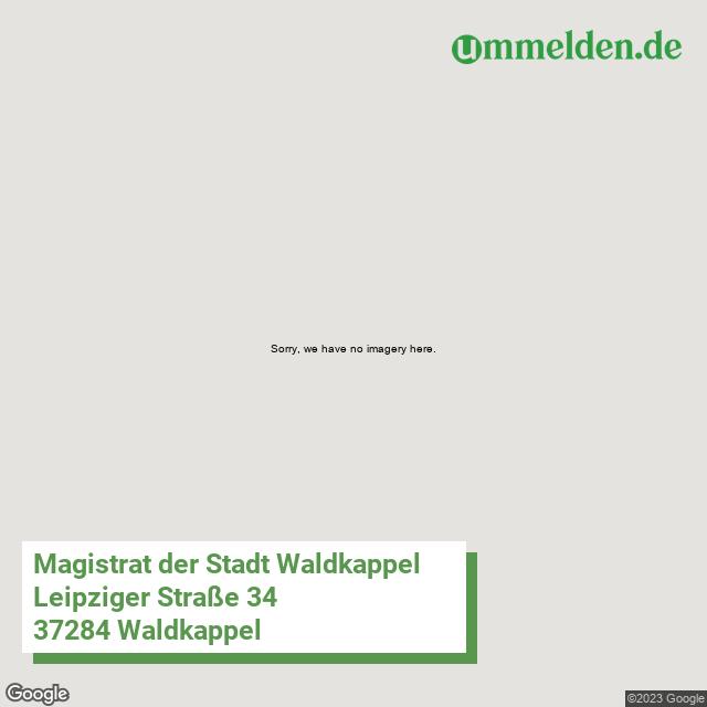 066360012012 streetview amt Waldkappel Stadt