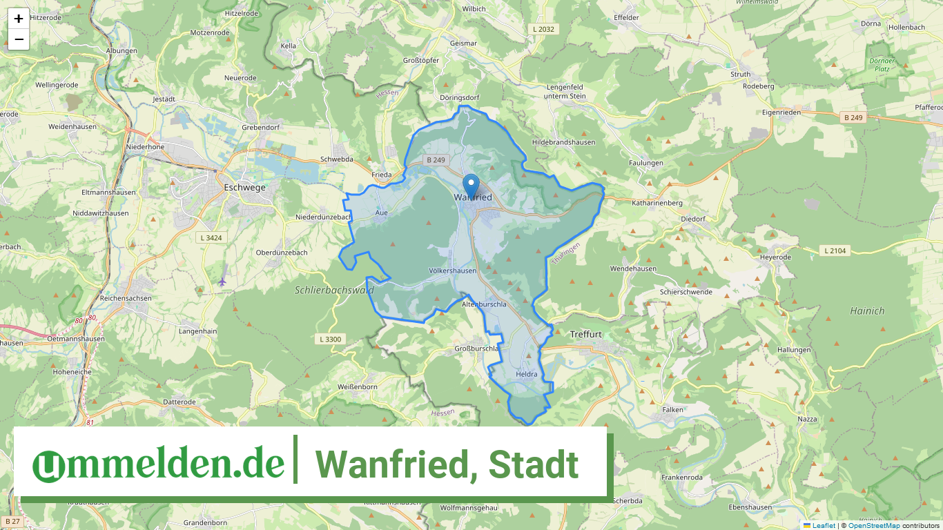 066360013013 Wanfried Stadt