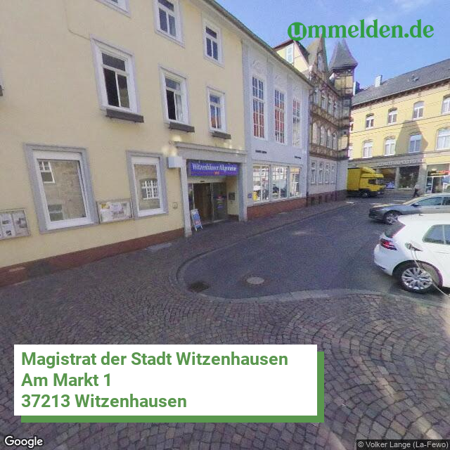 066360016016 streetview amt Witzenhausen Stadt