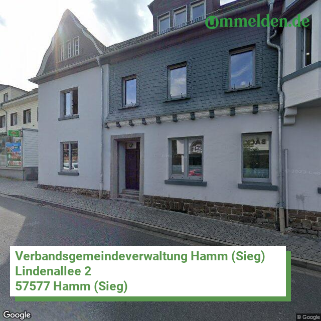 071325006 streetview amt Verbandsgemeindeverwaltung Hamm Sieg