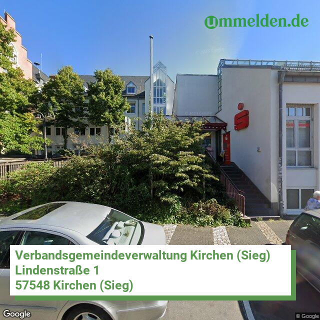 071325007 streetview amt Verbandsgemeindeverwaltung Kirchen Sieg