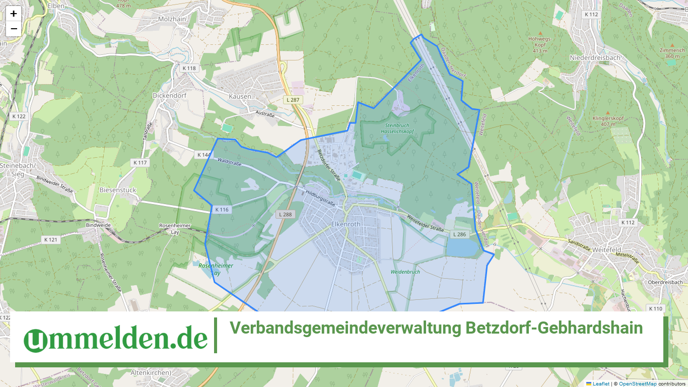 071325009 Verbandsgemeindeverwaltung Betzdorf Gebhardshain