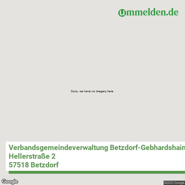 071325009 streetview amt Verbandsgemeindeverwaltung Betzdorf Gebhardshain