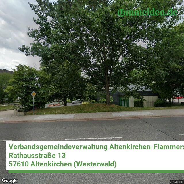 071325010 streetview amt Verbandsgemeindeverwaltung Altenkirchen Flammersfeld