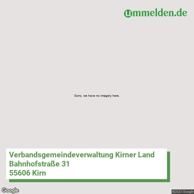 071335009073 streetview amt Oberhausen bei Kirn