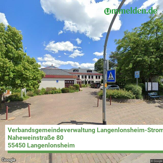 071335011 streetview amt Verbandsgemeindeverwaltung Langenlonsheim Stromberg