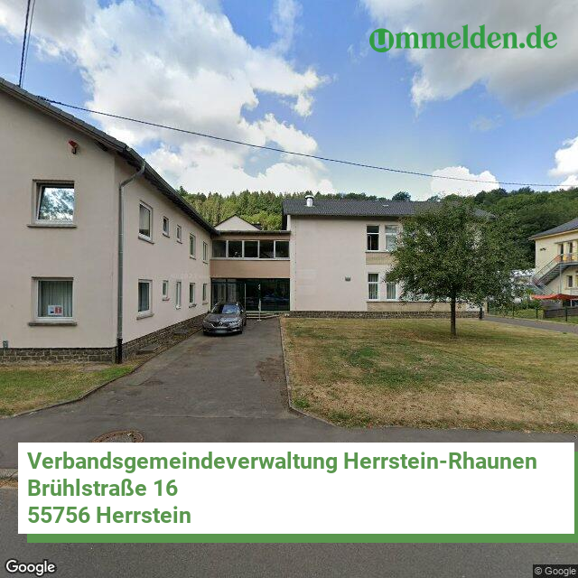 071345005 streetview amt Verbandsgemeindeverwaltung Herrstein Rhaunen