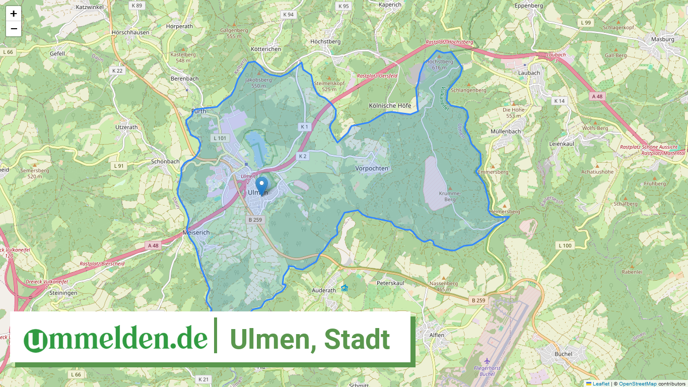 071355003083 Ulmen Stadt