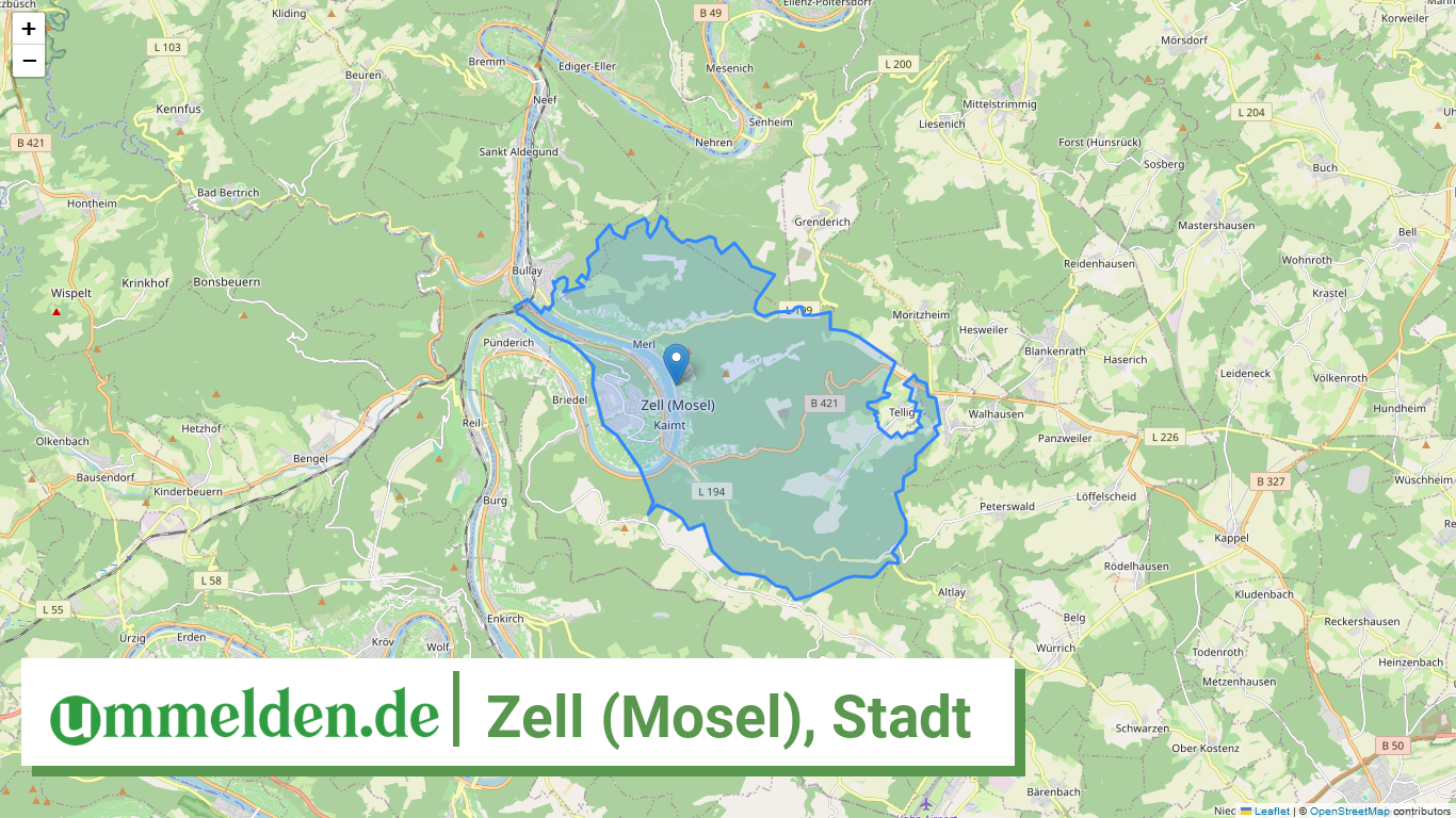 071355005092 Zell Mosel Stadt