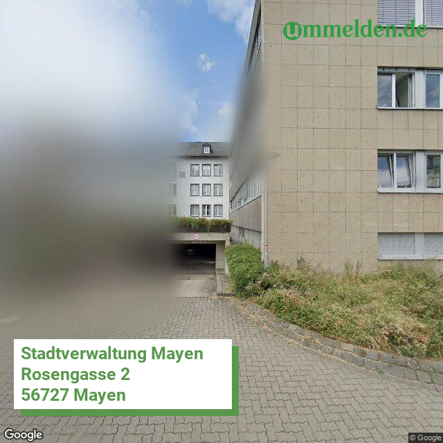 071370068068 streetview amt Mayen Stadt