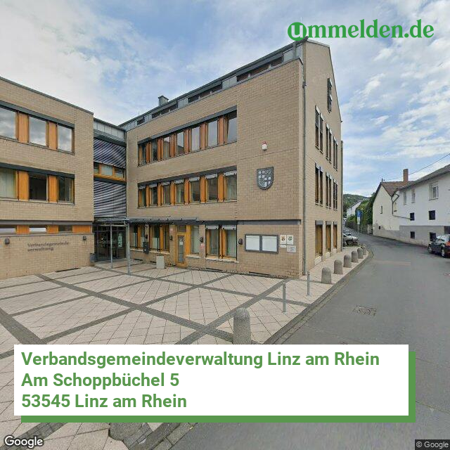 071385004 streetview amt Verbandsgemeindeverwaltung Linz am Rhein