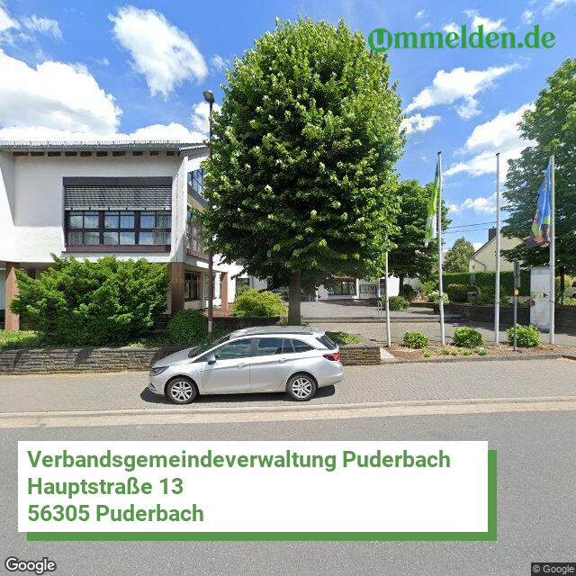 071385005 streetview amt Verbandsgemeindeverwaltung Puderbach