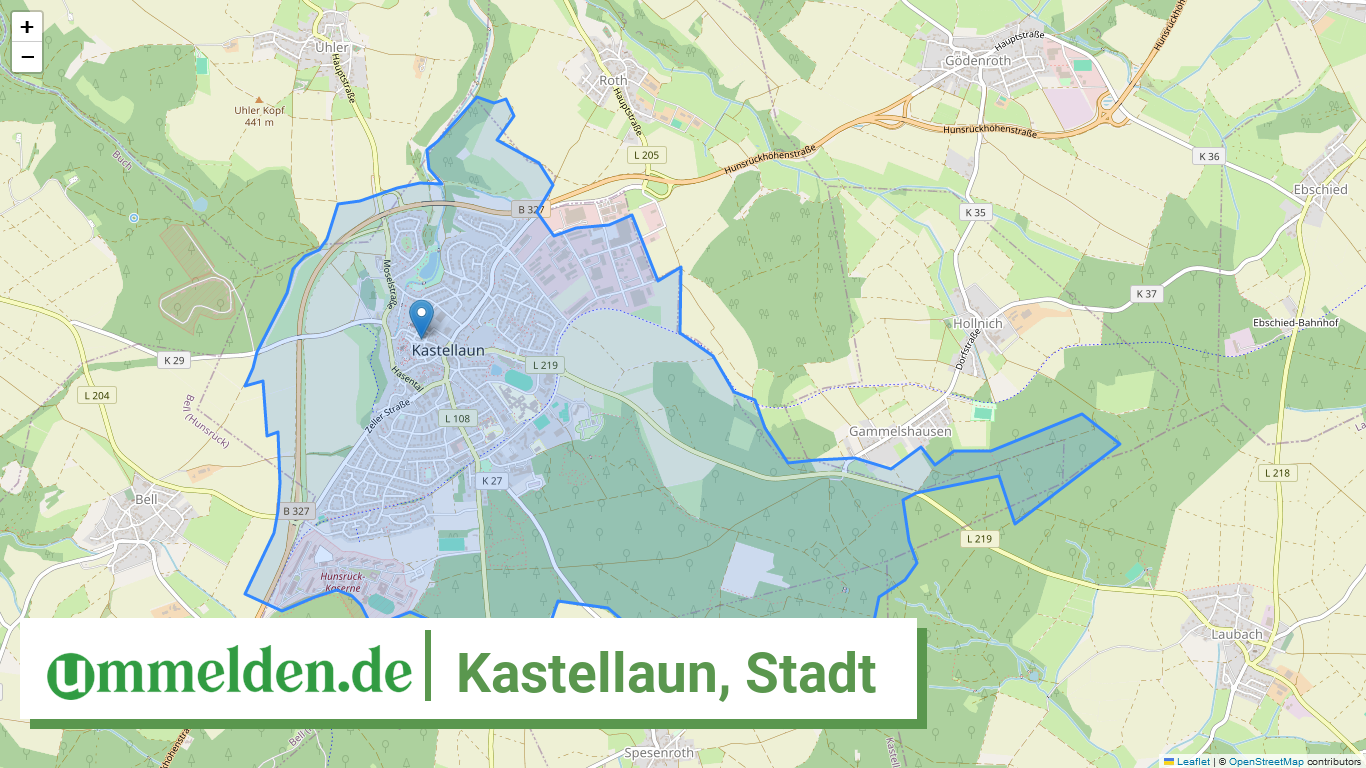 071405003064 Kastellaun Stadt