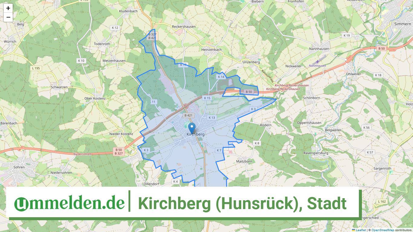 071405004067 Kirchberg Hunsrueck Stadt