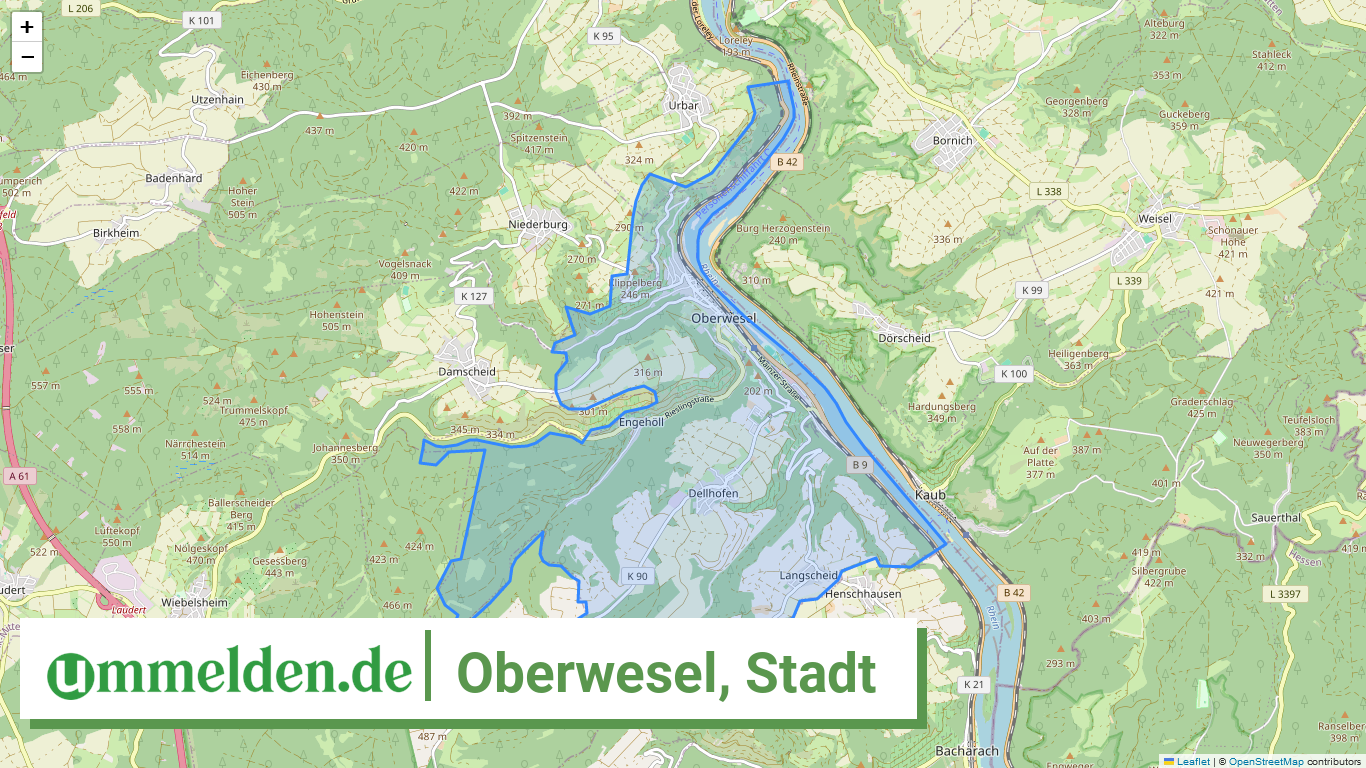 071405009112 Oberwesel Stadt