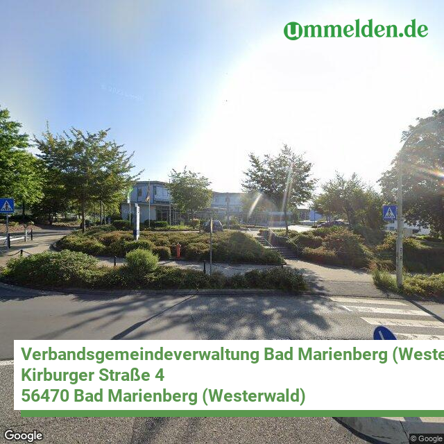 071435001 streetview amt Verbandsgemeindeverwaltung Bad Marienberg Westerwald