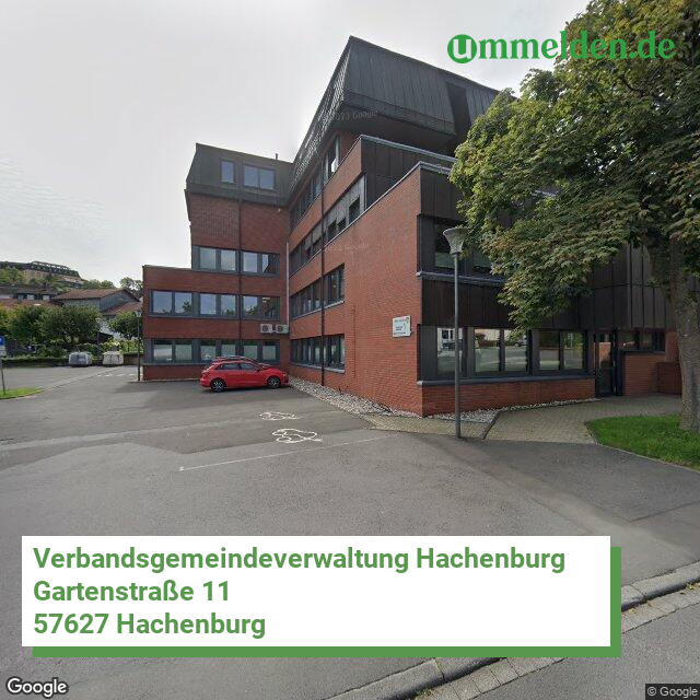 071435002 streetview amt Verbandsgemeindeverwaltung Hachenburg