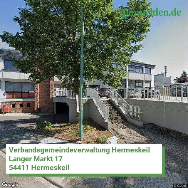 072355001 streetview amt Verbandsgemeindeverwaltung Hermeskeil